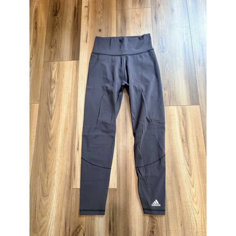 Adidas Yoga pants Leggings Charcoal Gray Women's Small Aeroready Ankle